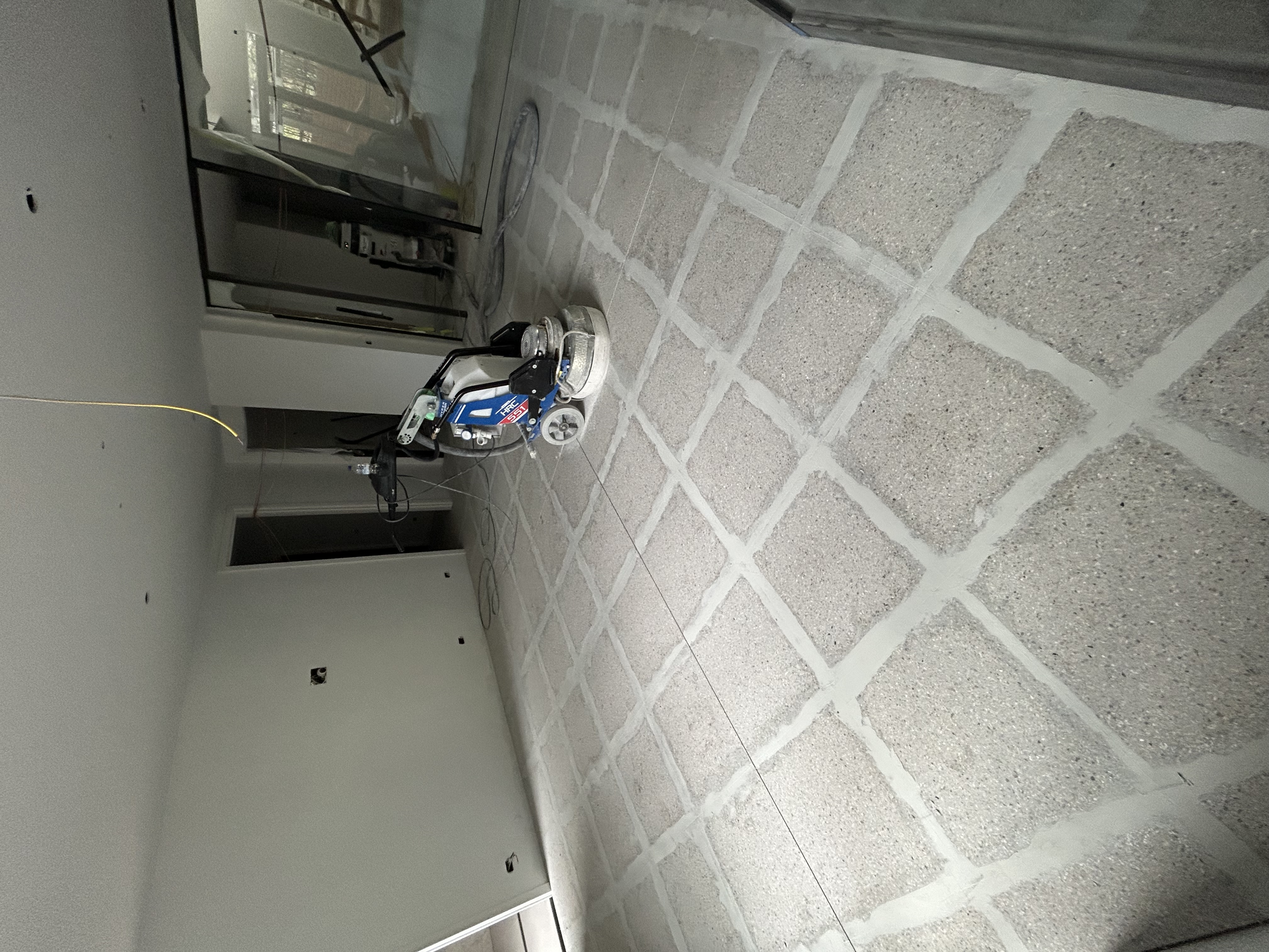 Dull stone surface before professional polishing by Claraseal Melbourne
