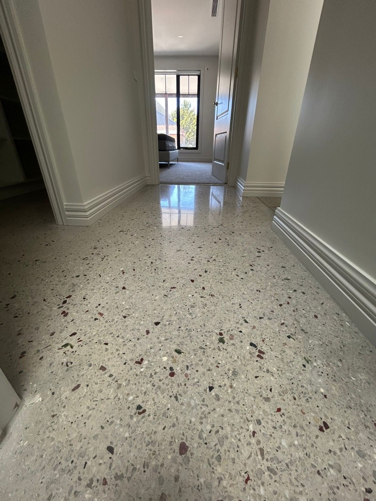 Terrazzo Polishing project 3 by Claraseal Melbourne