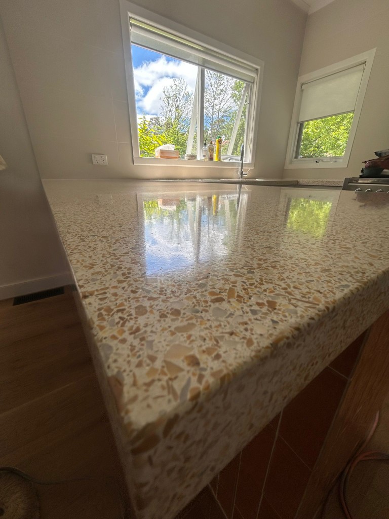 Terrazzo Polishing project 6 by Claraseal Melbourne