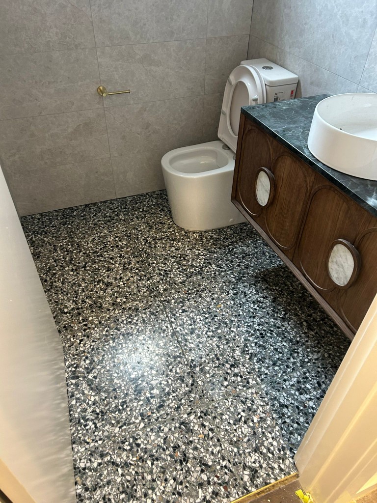 Terrazzo Polishing project 5 by Claraseal Melbourne