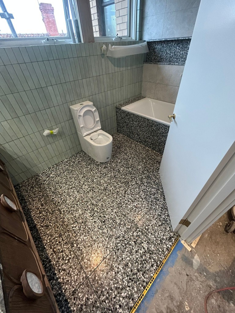 Terrazzo Polishing project 4 by Claraseal Melbourne